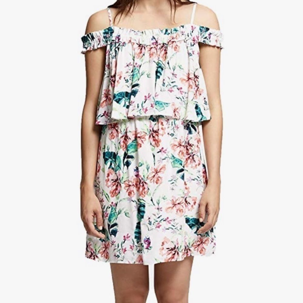 NWT Sanctuary Cold Shoulder Floral Print Dress M - Similar to Younger 6x 9